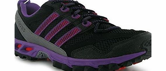 adidas  Womens Kanadia 5 Ladies Trail Lace Up Sports Running Shoes Trainers [ Black , UK 5 ]